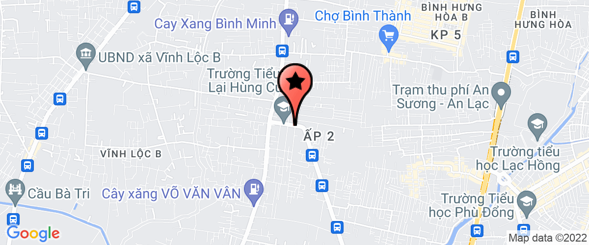Bản đồ đến địa chỉ Công Ty TNHH Cơ Điện Lạnh Thành Trung